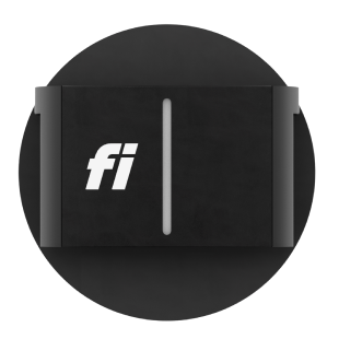 The Fi unit glowing red